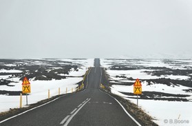 snowkite en Islande