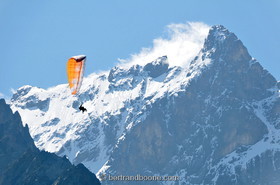 François Pinatel - parapente à La Grave- La Meije (05)