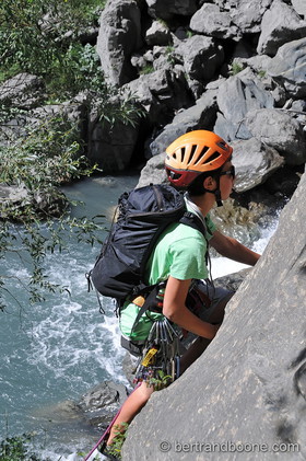 Escalade aux Fréaux - arrète de la cascade - La Grave (05)