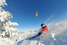 trip snowkite USA