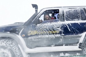 Siggi - snowkite en Islande