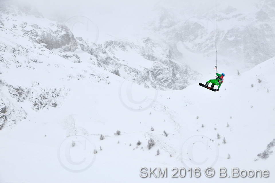 Snowkite Masters 2016 - Serre Chevalier - 05 France