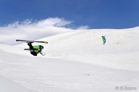 Trip Snowkite - Kitesurf en Crête (GR).Johann Civel .Psiloritis mountain