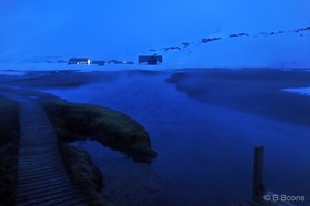 snowkite en Islande