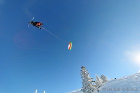 trip snowkite USA