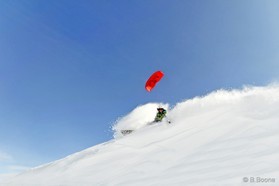 Jérome Josserand - Snowkite a Ercyes en Turquie