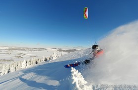 trip snowkite USA