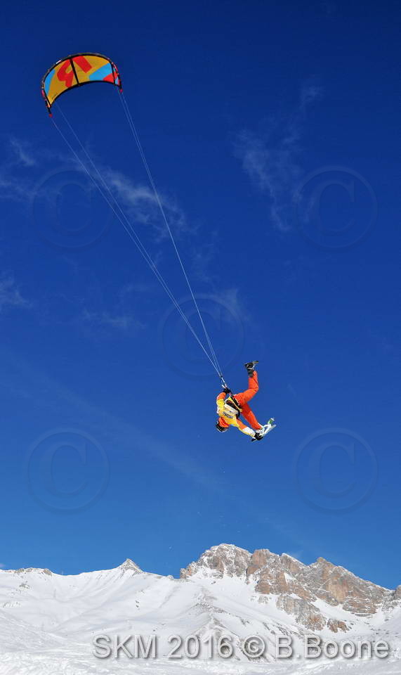 Snowkite Masters 2016 - Serre Chevalier - 05 France