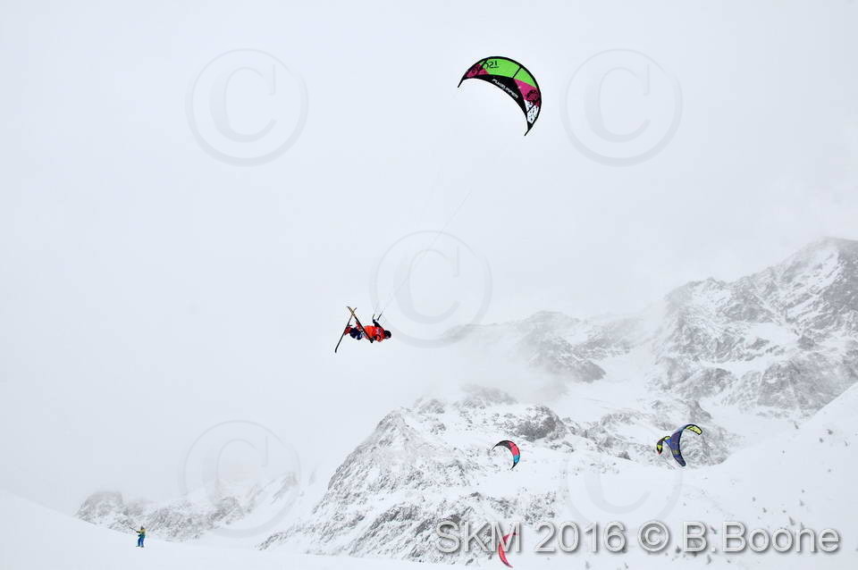 Snowkite Masters 2016 - Serre Chevalier - 05 France