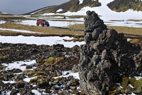 snowkite en Islande
