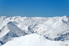 snowkite en Georgie