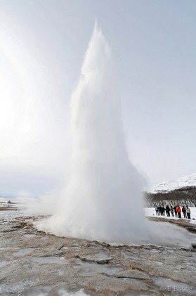 snowkite en Islande