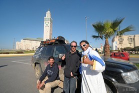 Johann Civel - Hamada Titi - Valère Bouchaud -Casablanca - Maroc