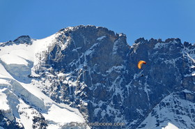 parapente à La Grave