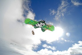 Romain Luppi - snowkite au Liban