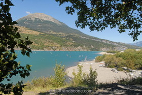 lac de serre-ponçon - hautes alpes - Fr