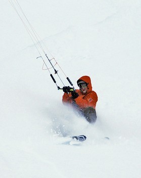 Fabio Ingrosso-snowkite en Norvege 2006