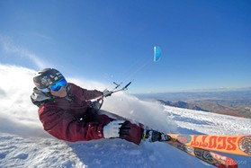snowkite en sierra nevada (espagne) - f.ingrosso