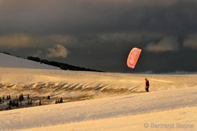 trip snowkite USA