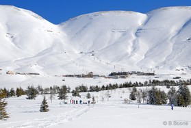 snowkite au Liban