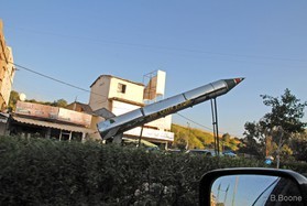 snowkite au Liban