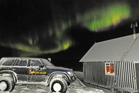 snowkite en Islande