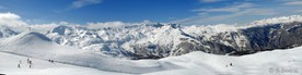 snowkite en Slovénie -Vogel
