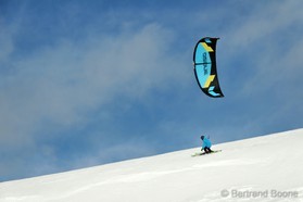 trip snowkite USA