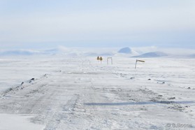 snowkite en Islande